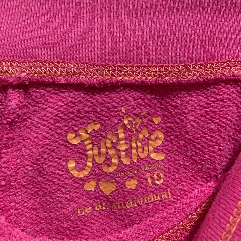 Justice Girl’s Pink Soft Cotton Shorts